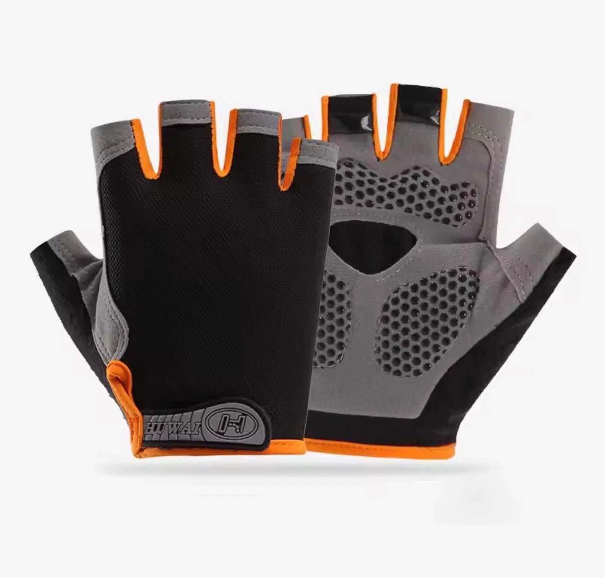 Fahrradhandschuhe Herren Damen Kurzfinger Fitness Handschuhe Anti-Rutsch Atmung