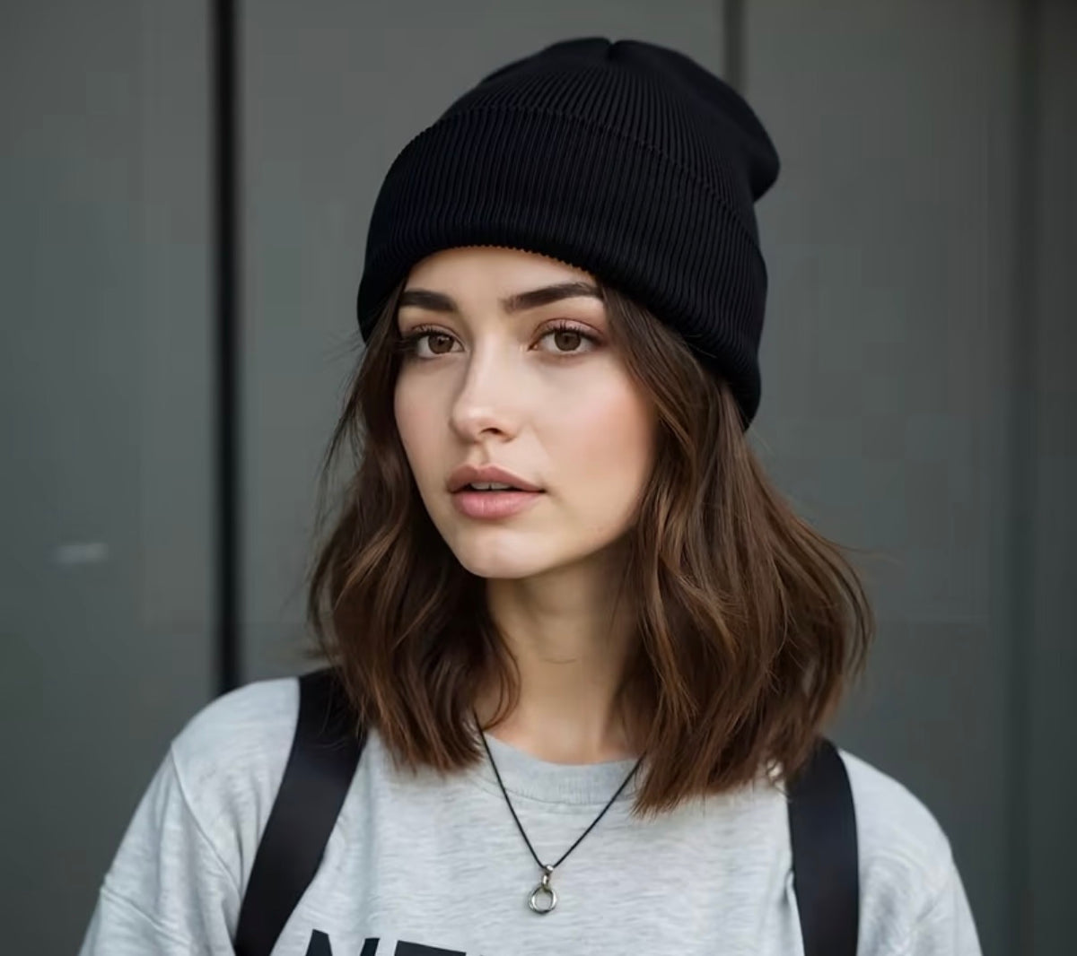 Strickmütze Herren Damen Wintermütze Warm Winddicht Beanie Mütze Ski Outdoor NEU