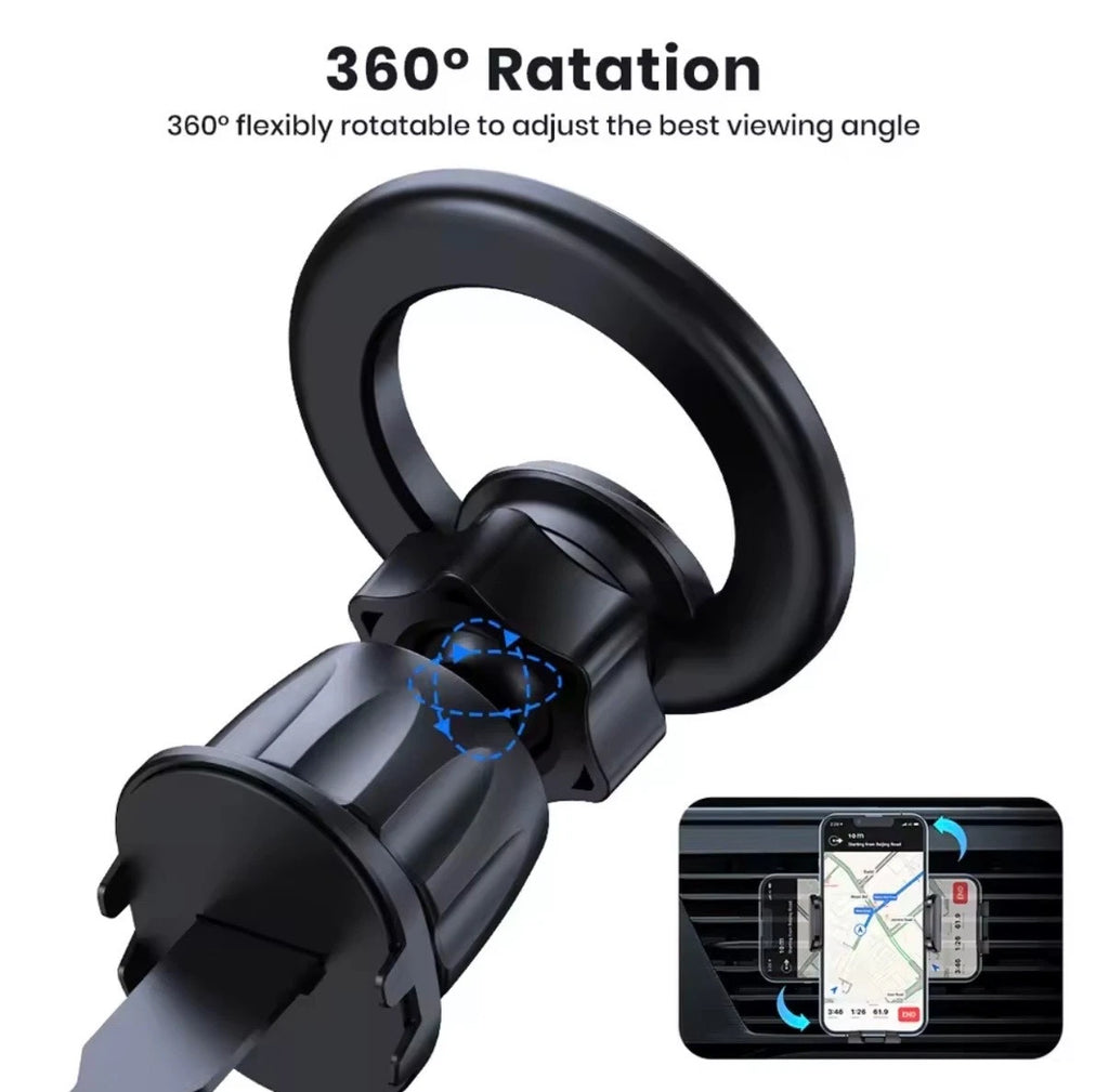 TOPK MagSafe Handyhalter Auto Magnet Lüftung 360° Smartphone Halter Neu