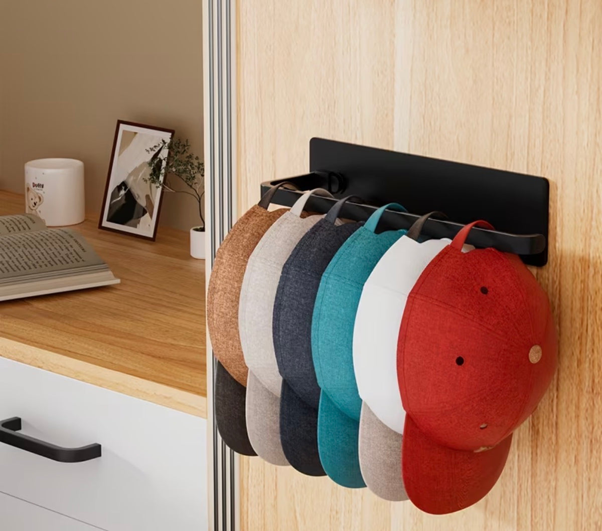 Küchenpapierhalter Schwarz Unterbau Papierrollenhalter Ohne Bohren Schrank NEU