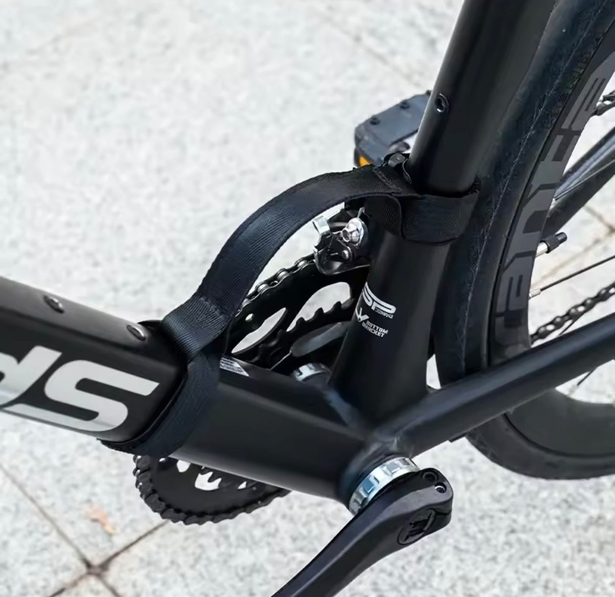Fahrrad Tragegriff Tragegurt Rahmen Schwarz für Klapprad E-Bike Treppen NEU