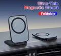 Magnetische Auto-Handyhalterung Ultrastark Faltbar 360° Universal Schwarz