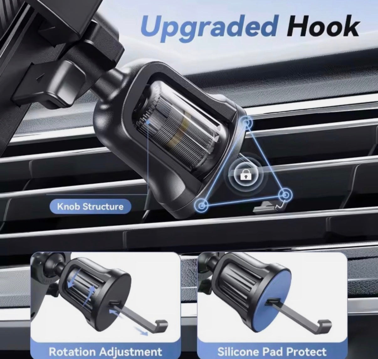 Joyroom Autotelefonhalterung 360° – Universal Handyhalter für Lüftungsgitter