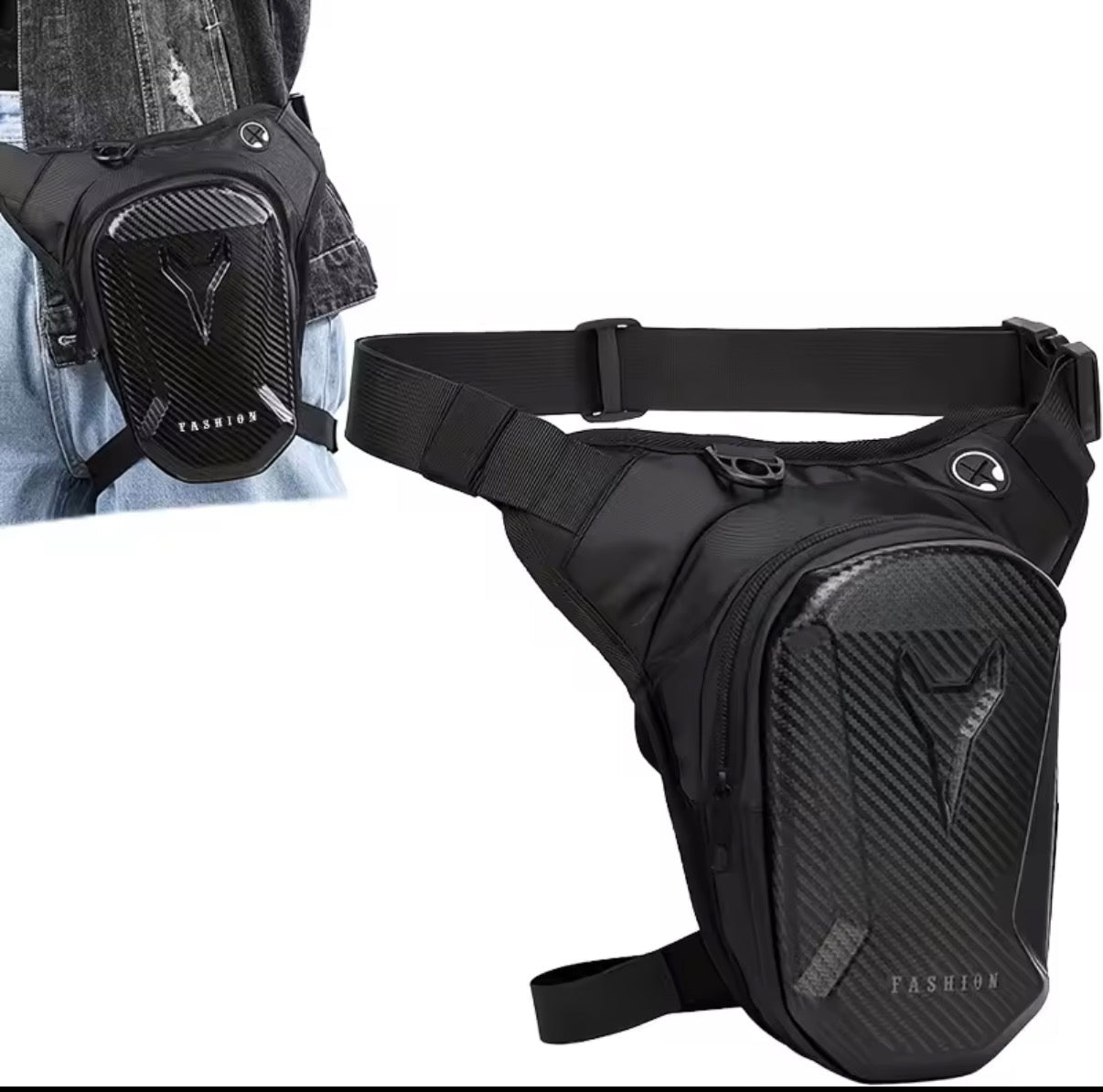 Motorrad Beintasche Wasserdicht Hüfttasche Oberschenkel Tasche Biker Crossbody